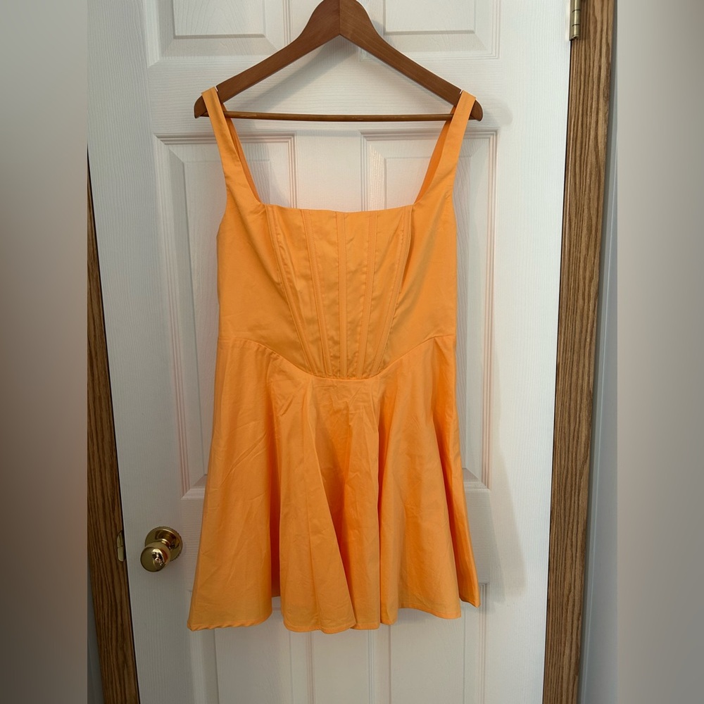 Dynamite Sunny Orange Dress